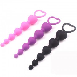 7.3 inch Easy to Clean Anal Toy for Men/Women - 100% Silicone  Adult Sex Toy