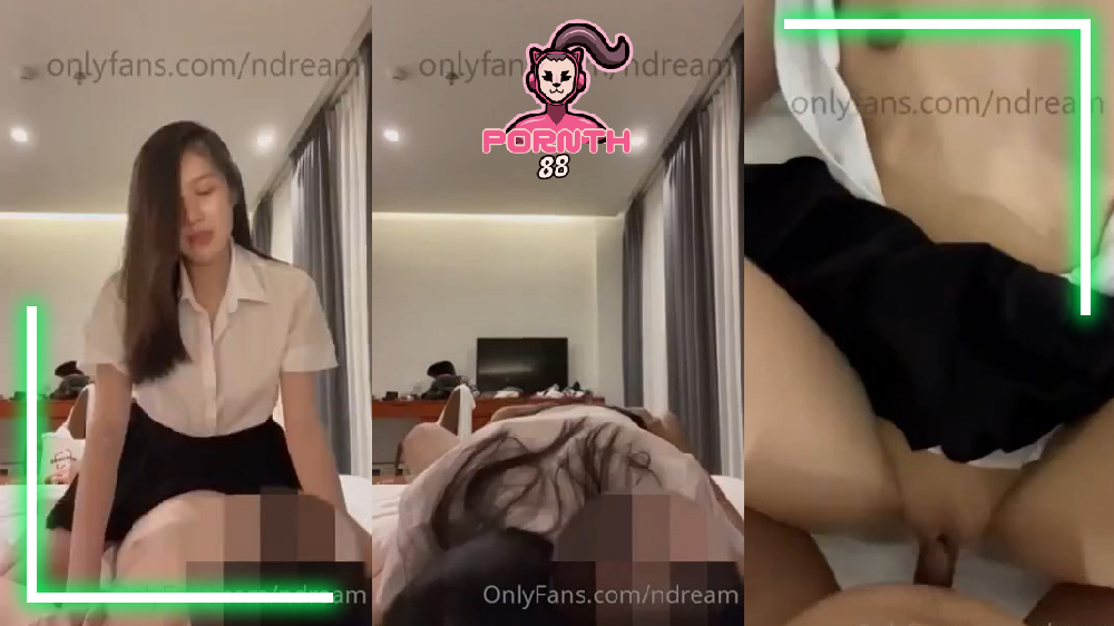 หีอย่างสวยน้องหมวยเอ็นดรีม ขึ้นขย่มควยคาชุดนักศึกษา Onlyfans-Ndream น้องดรีมดาวโอลี่แฟน